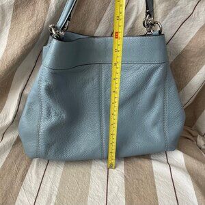 Coach blue shoulderbag